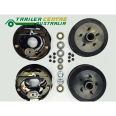 10” Electric Brake kit with Holden HQ Hub drum Pair with LM bearingsTrailer